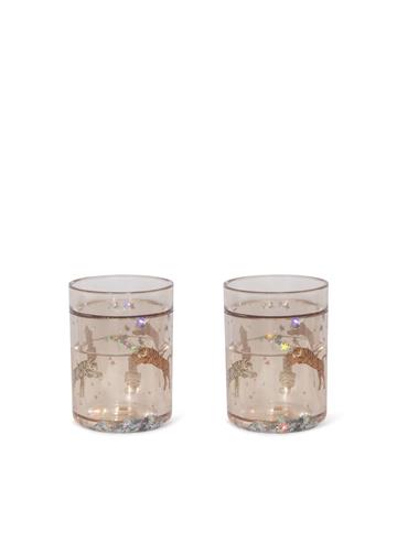 Konges Sløjd Glitter Cups 2 Pack Roar